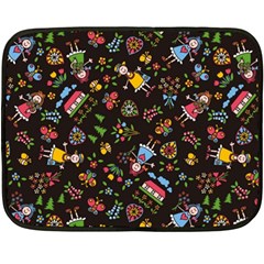 Cartoon Texture Two Sides Fleece Blanket (mini) by Salman4z