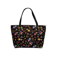 Cartoon Texture Classic Shoulder Handbag by Salman4z