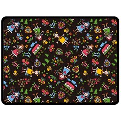 Cartoon Texture Fleece Blanket (large) by Salman4z