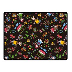 Cartoon Texture Fleece Blanket (small) by Salman4z