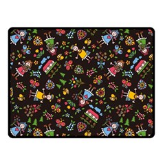 Cartoon Texture Two Sides Fleece Blanket (small) by Salman4z