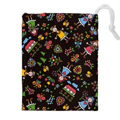 Cartoon Texture Drawstring Pouch (5xl) by Salman4z