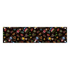 Cartoon Texture Banner And Sign 4  X 1  by Salman4z