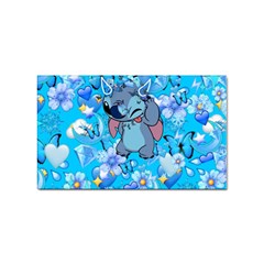 Blue Stitch Aesthetic Sticker (rectangular) by Salman4z