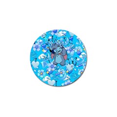 Blue Stitch Aesthetic Golf Ball Marker (10 Pack) by Salman4z