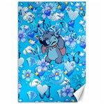 Blue Stitch Aesthetic Canvas 24  x 36  23.35 x34.74  Canvas - 1