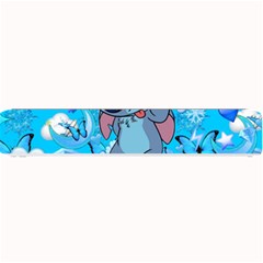 Blue Stitch Aesthetic Small Bar Mat by Salman4z