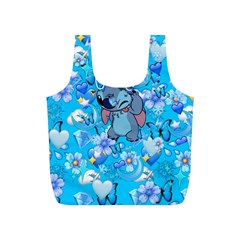 Blue Stitch Aesthetic Full Print Recycle Bag (s) by Salman4z