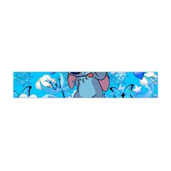 Blue Stitch Aesthetic Premium Plush Fleece Scarf (mini) by Salman4z