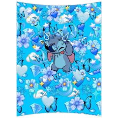 Blue Stitch Aesthetic Back Support Cushion by Salman4z