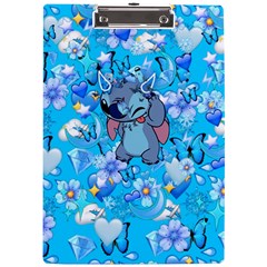 Blue Stitch Aesthetic A4 Acrylic Clipboard by Salman4z