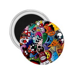 Cartoon Explosion Cartoon Characters Funny 2 25  Magnets