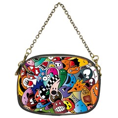 Cartoon Explosion Cartoon Characters Funny Chain Purse (one Side) by Salman4z