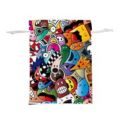 Cartoon Explosion Cartoon Characters Funny Lightweight Drawstring Pouch (s) by Salman4z