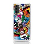 Cartoon Explosion Cartoon Characters Funny Samsung Galaxy S20 6.2 Inch TPU UV Case Front