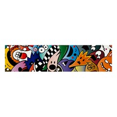 Cartoon Explosion Cartoon Characters Funny Banner And Sign 4  X 1  by Salman4z