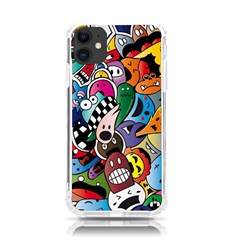 Cartoon Explosion Cartoon Characters Funny Iphone 11 Tpu Uv Print Case by Salman4z