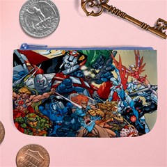 80 s Cartoons Cartoon Masters Of The Universe Large Coin Purse by Salman4z