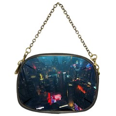 Cityscape Digital Art Chain Purse (one Side) by Salman4z