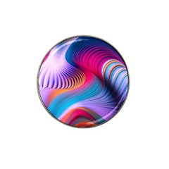 Colorful 3d Waves Creative Wave Waves Wavy Background Texture Hat Clip Ball Marker