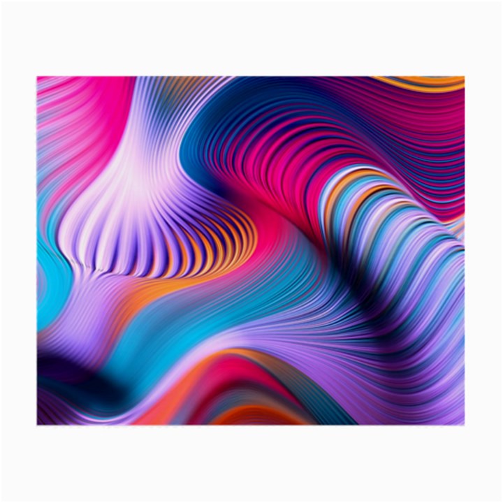 Colorful 3d Waves Creative Wave Waves Wavy Background Texture Small Glasses Cloth