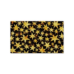 Shiny Glitter Stars Sticker Rectangular (10 Pack)