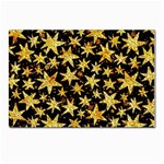 Shiny Glitter Stars Postcards 5  x 7  (Pkg of 10) Front