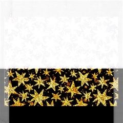 Shiny Glitter Stars Rectangular Jigsaw Puzzl