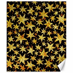 Shiny Glitter Stars Canvas 20  X 24 