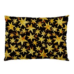 Shiny Glitter Stars Pillow Case by Salman4z