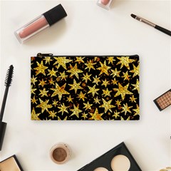 Shiny Glitter Stars Cosmetic Bag (small)