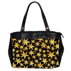 Shiny Glitter Stars Oversize Office Handbag (2 Sides) by Salman4z