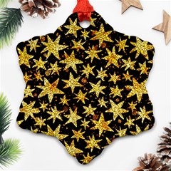 Shiny Glitter Stars Ornament (snowflake)