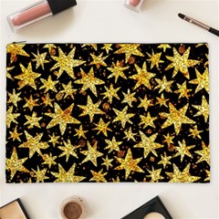 Shiny Glitter Stars Cosmetic Bag (xxl)