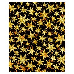 Shiny Glitter Stars Drawstring Bag (small) by Salman4z