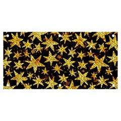 Shiny Glitter Stars Banner And Sign 6  X 3  by Salman4z