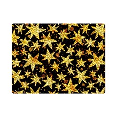 Shiny Glitter Stars Premium Plush Fleece Blanket (mini) by Salman4z