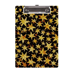 Shiny Glitter Stars A5 Acrylic Clipboard by Salman4z