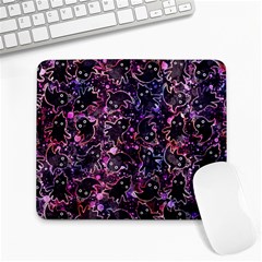 Fun Spooky Cute Ghosts Adoxali Halloween Large Mousepad by Salman4z