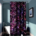 Fun Spooky Cute Ghosts Adoxali Halloween Shower Curtain 36  x 72  (Stall)  Curtain(36 X72 ) - 33.26 x66.24  Curtain(36 X72 )