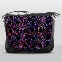 Fun Spooky Cute Ghosts Adoxali Halloween Messenger Bag