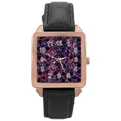 Fun Spooky Cute Ghosts Adoxali Halloween Rose Gold Leather Watch  by Salman4z