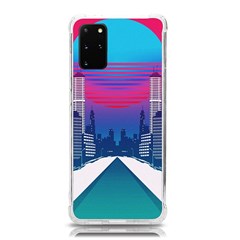 Retro Cityscape Artist Artwork Digital Art Samsung Galaxy S20plus 6 7 Inch Tpu Uv Case by Salman4z