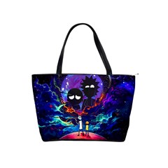 Rick And Morty In Outer Space Classic Shoulder Handbag by Salman4z