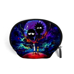 Rick And Morty In Outer Space Accessory Pouch (small) by Salman4z