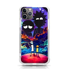 Rick And Morty In Outer Space Iphone 11 Pro 5 8 Inch Tpu Uv Print Case by Salman4z