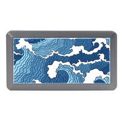 Waves Aesthetics Illustration Japanese Memory Card Reader (mini)