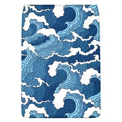 Waves Aesthetics Illustration Japanese Removable Flap Cover (L)