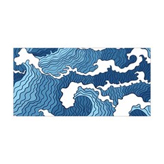 Waves Aesthetics Illustration Japanese Yoga Headband