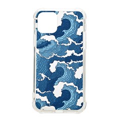 Waves Aesthetics Illustration Japanese Iphone 11 Pro 5 8 Inch Tpu Uv Print Case by Salman4z